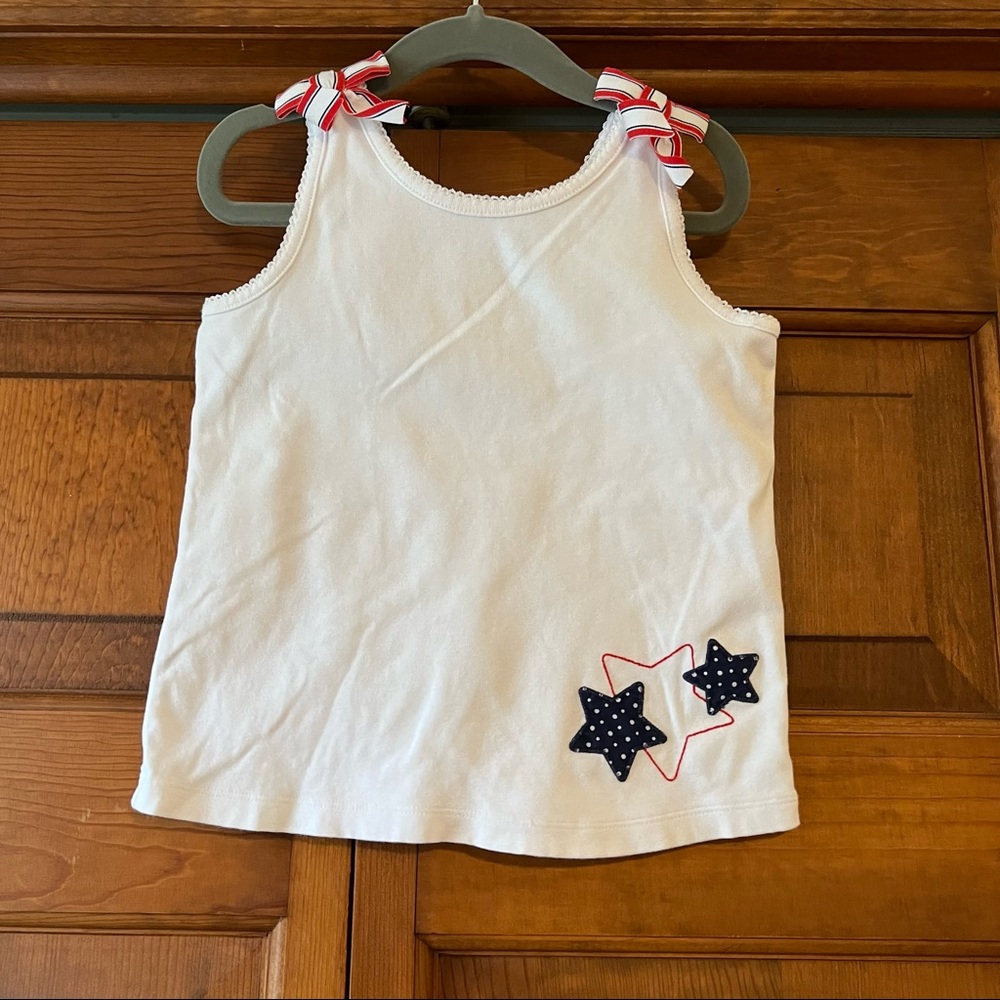 Janie & Jack Patriotic Tank Top-4T - Picture 8 of 8
